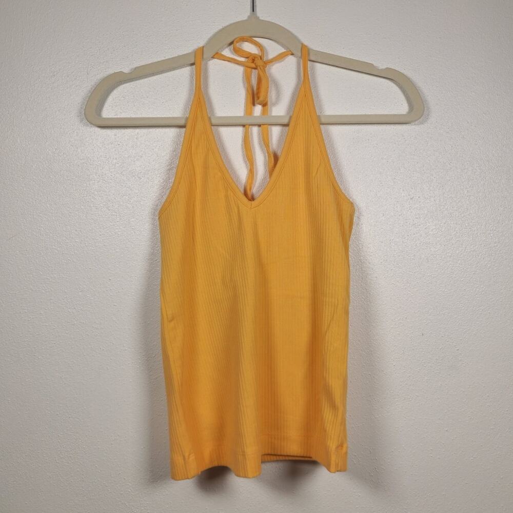 Old Navy Small Ribbed Halter Top Shirt Boho Whimsy Fairy Summer Coastal
